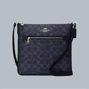 NWT Coach Rowan File Bag in Signature Canvas